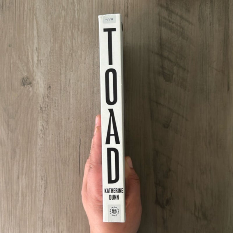 (ARC) Toad by Katherine Dunn