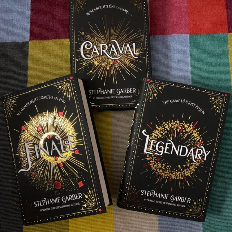 Caraval Legendary Finale Deluxe Hardback UK Edition