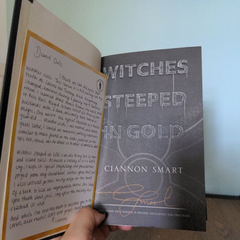 Witches Steeped in Gold (Owlcrate signed special edition) 