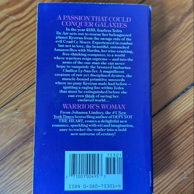 Warrior's Woman - vintage OOP cover, 1st Ed