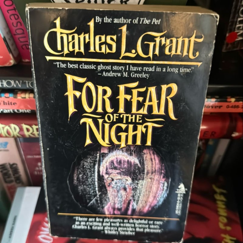 For Fear of the Night