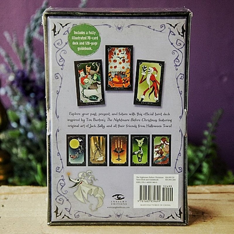 The Nightmare Before Christmas Tarot Deck and Guidebook