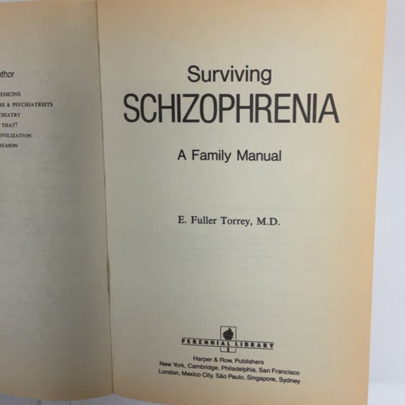 Surviving Schizophrenia, 6th Edition
