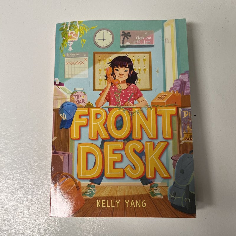 Front desk Kelly Yang 