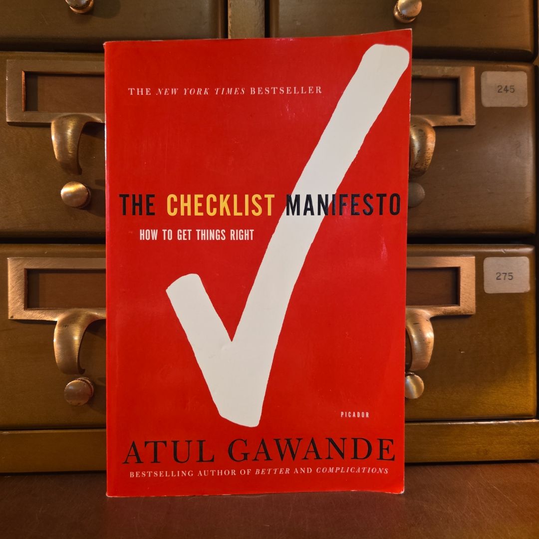 The Checklist Manifesto