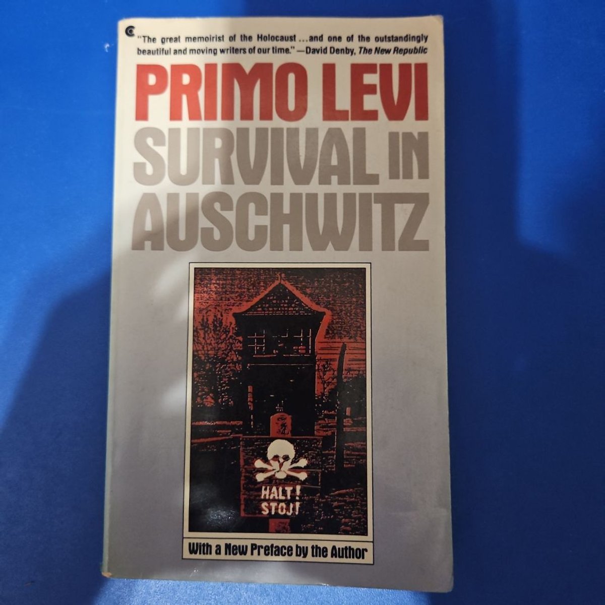 Survival in Auschwitz by Primo Levi