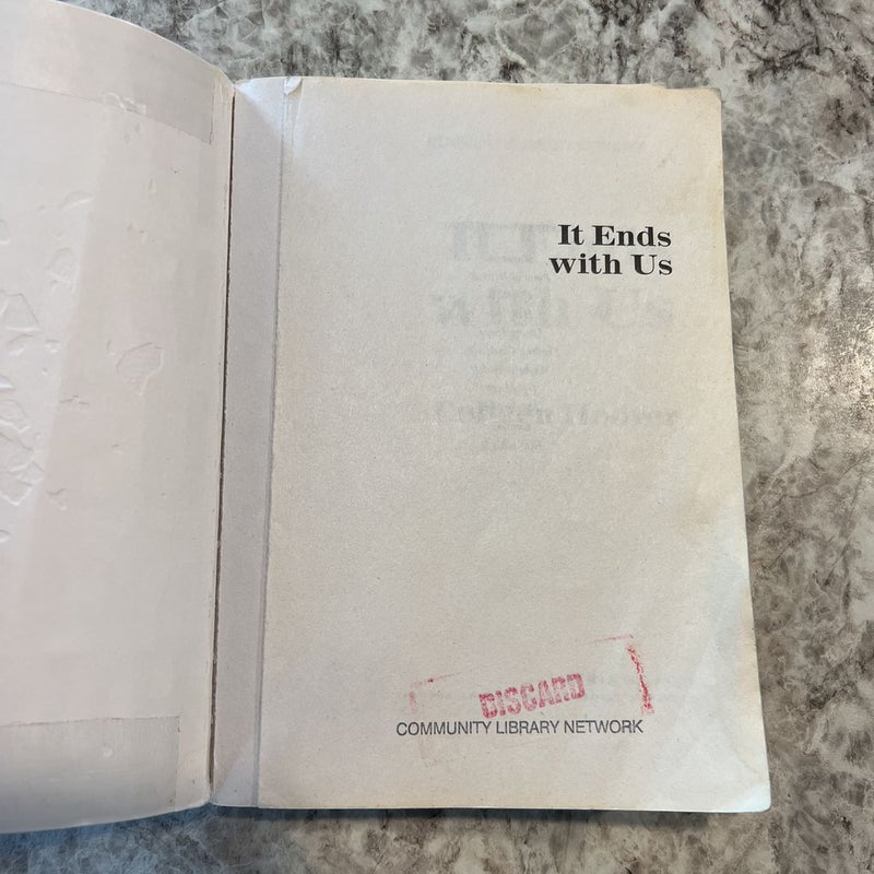 It Ends with Us
