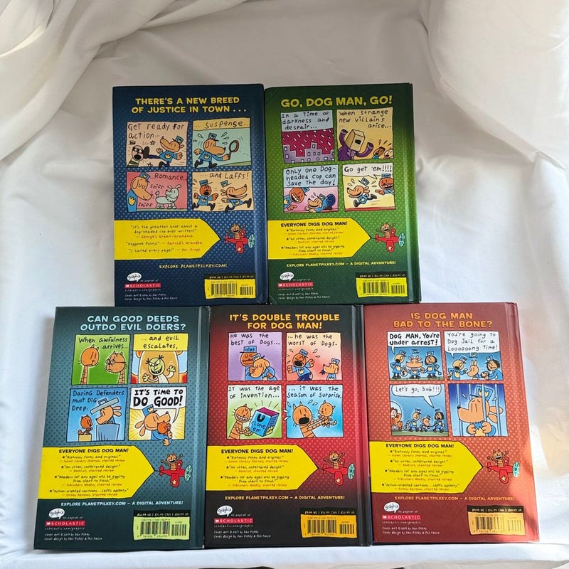 Dog Man Graphix Book Set
