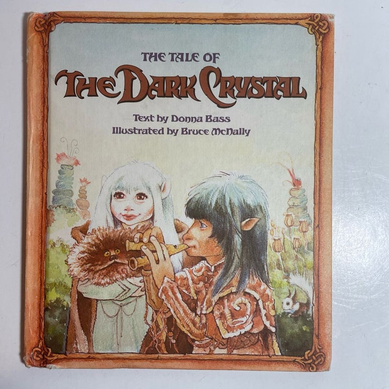 THE TALE OF THE DARK CRYSTAL HARDCOVER WEEKLY READER BOOKS, VINTAGE 1982, ILLUS