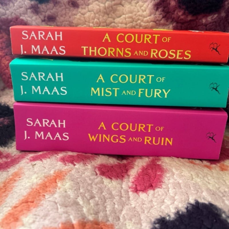 First Three ACOTAR books 