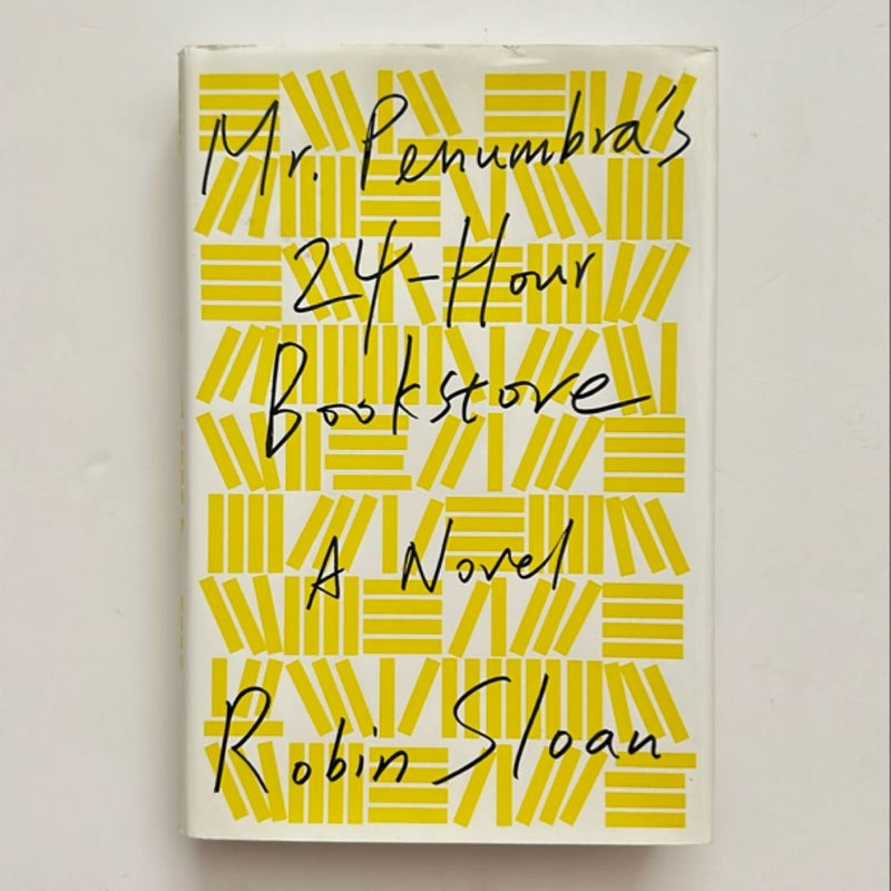 Mr. Penumbra's 24-Hour Bookstore