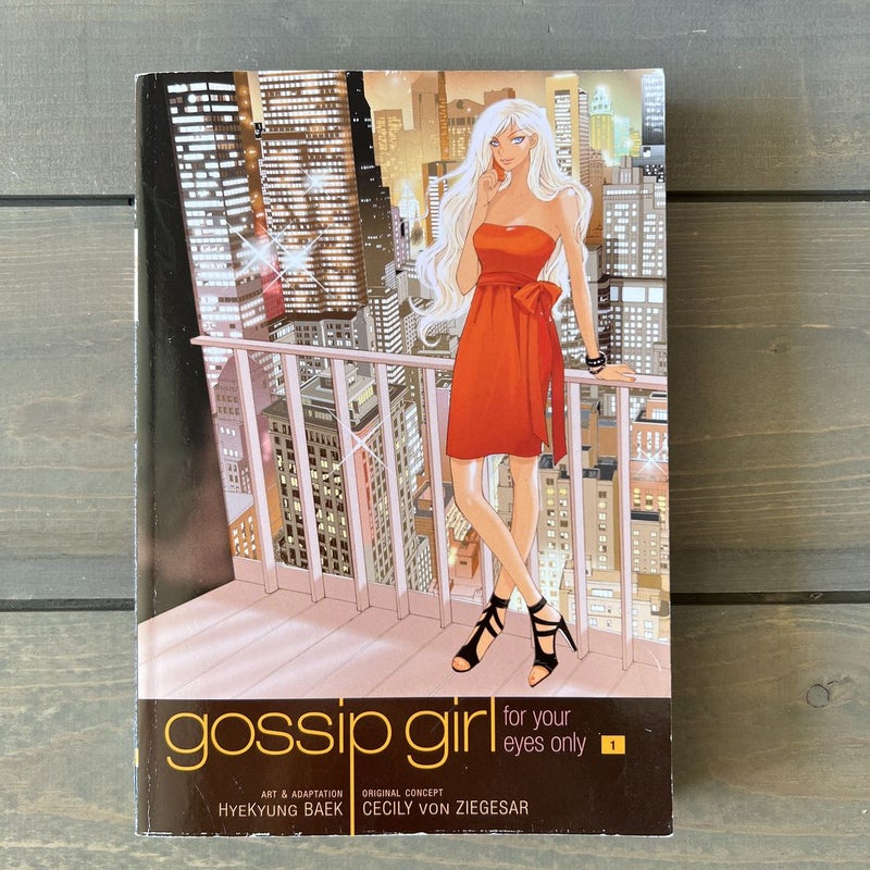 Gossip Girl: the Manga, Vol. 1 by Cecily von Ziegesar, Paperback ...