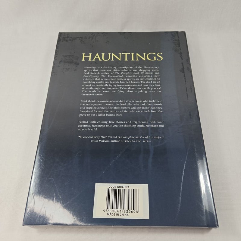 Lot of 2 Books - HAUNTINGS - True Stories of Unquiet Spirits and The Complete Book Of GHOSTS Books