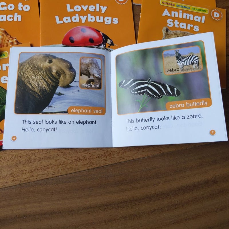 Guided Science Readers Parent Pack: Level D