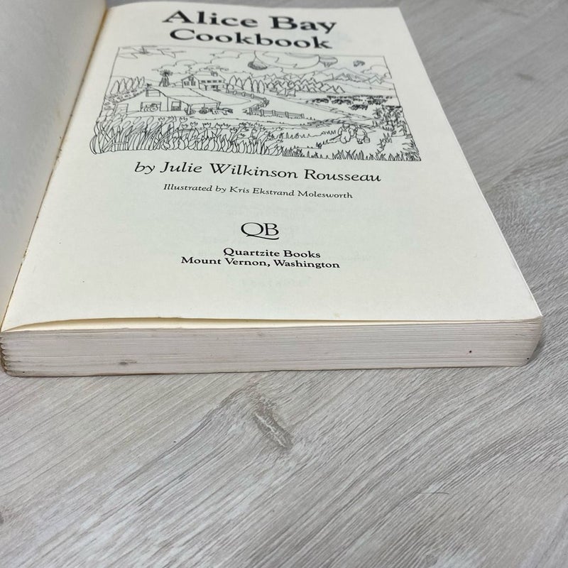 Alice Bay Cookbook
