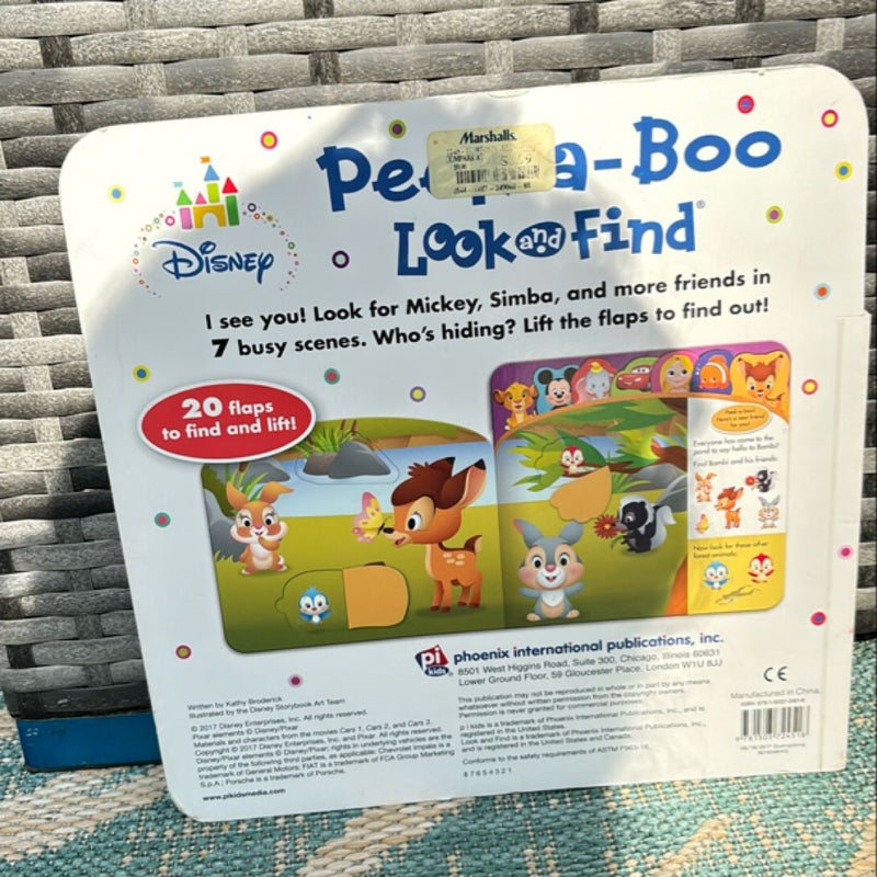 Disney Baby: Lift-A-Flap Look and Find