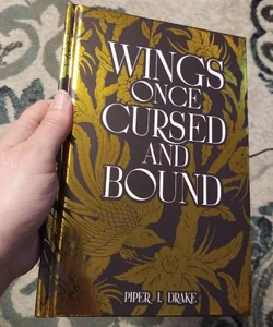Wings Once Cursed and Bound - Bookish Box Edition