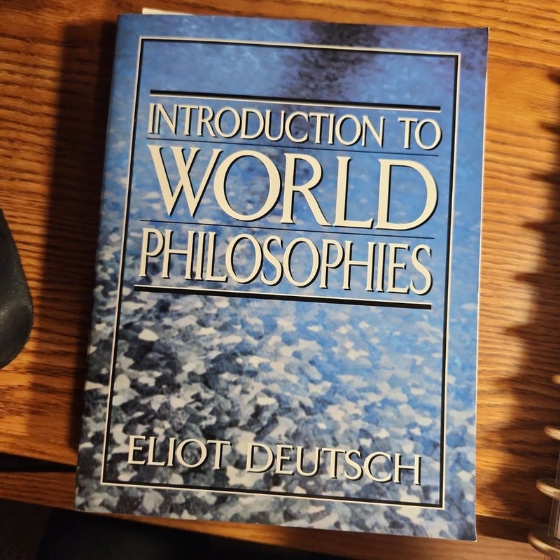 Introduction to World Philosophies