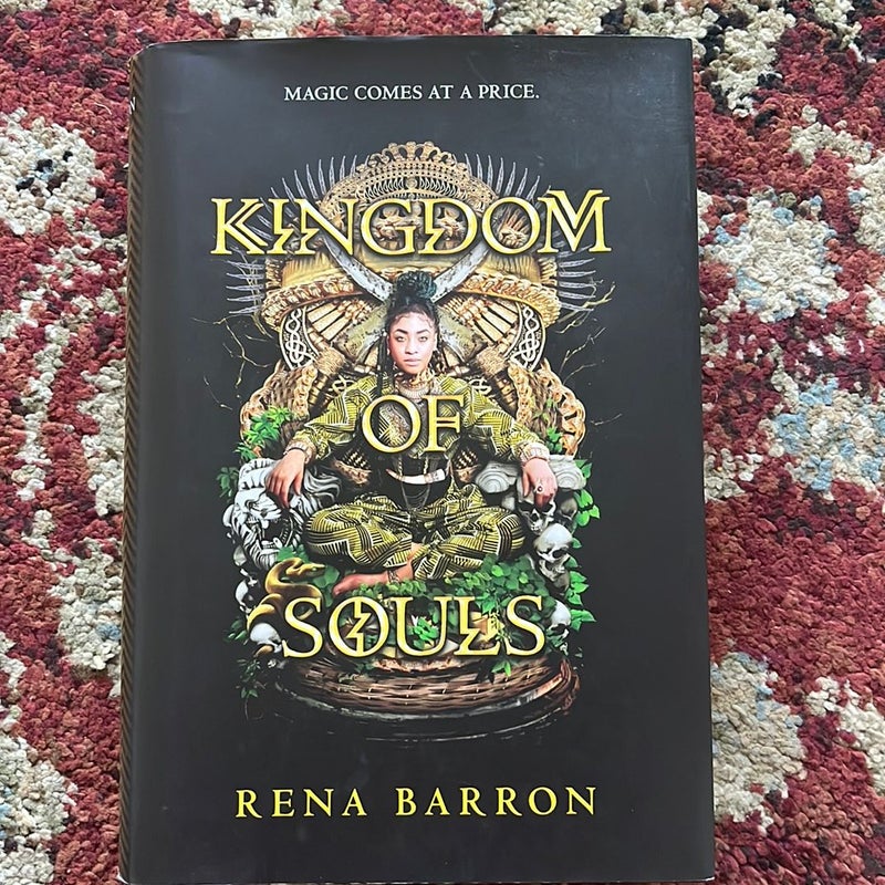 Kingdom of Souls plus an Author’s Letter
