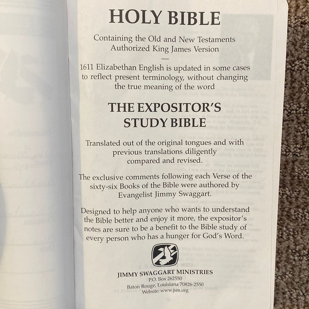 The Expositor's Study Bible