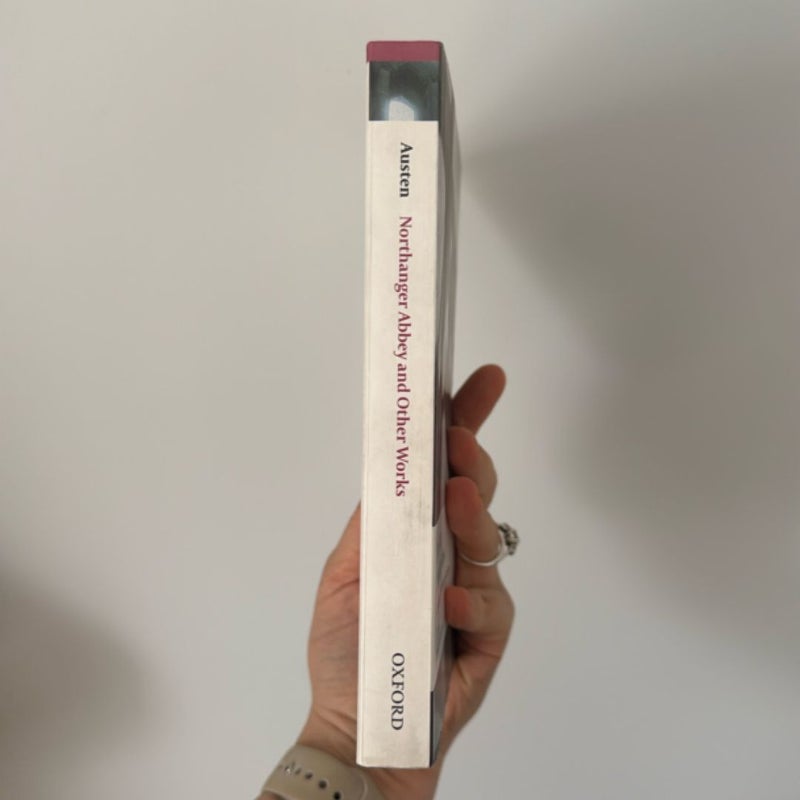 Northanger Abbey, Lady Susan, the Watsons, and Sanditon