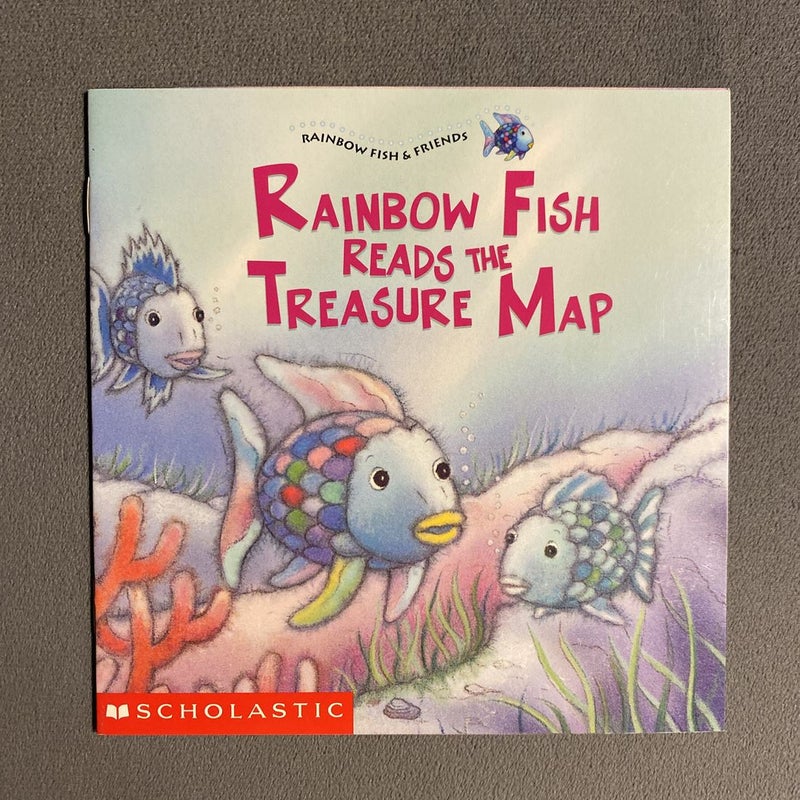 Rainbow Fish Reads The Treasure Map