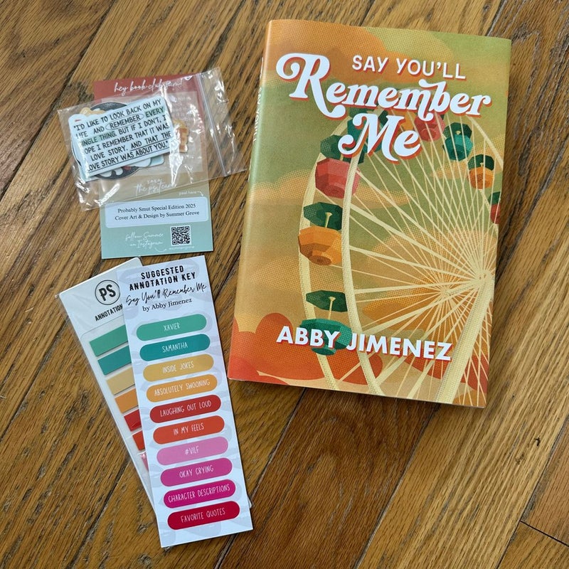 Say You’ll Remember Me by Abby Jimenez (Probably Smut)