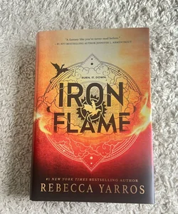 Iron Flame SIGNED first edition