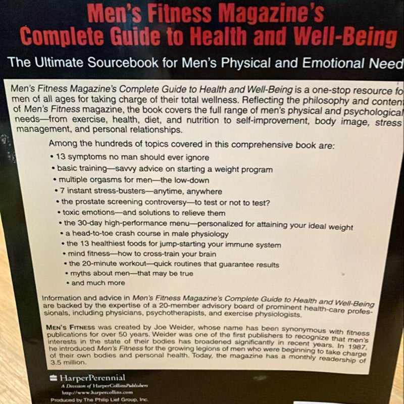 Men's Fitness Magazine's Complete Guide to Health and Well Being