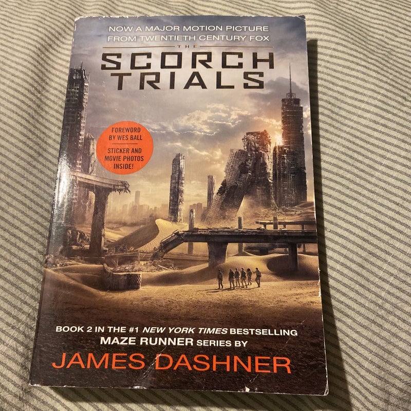 The Scorch Trials Movie Tie-In Edition (Maze Runner, Book Two)