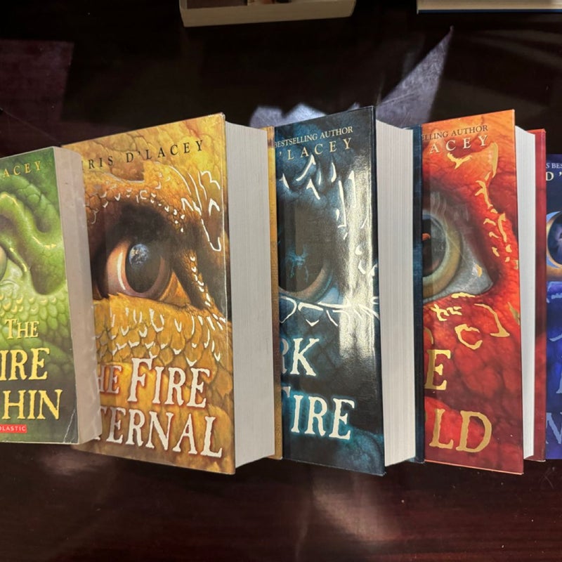 The Fire Within, The Fire Eternal, The Fire World, Dark Fire, The Fire Ascending