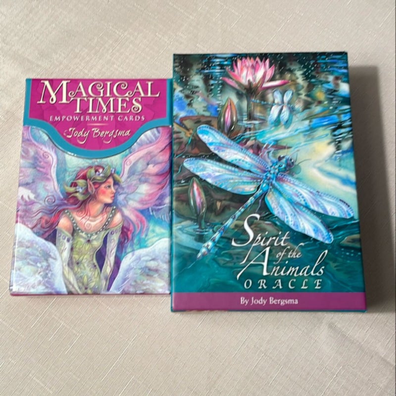 Magical Times Empowerment and Spirit of the Animals Oracle Cards Bundle