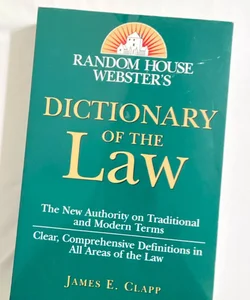 Random House Webster's Dictionary of the Law