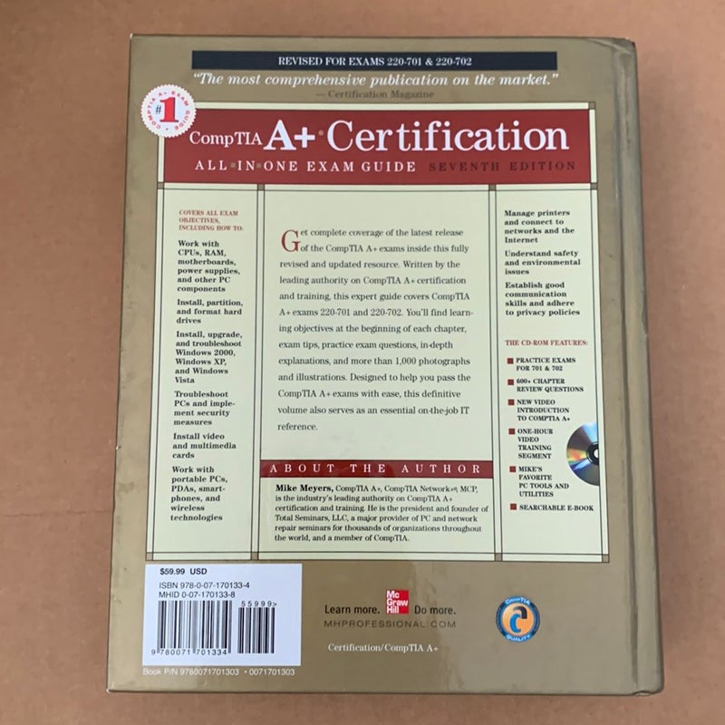 A+ All-in-One Certification Exam Guide