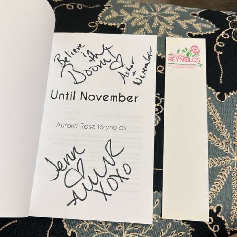 Until November (Signed)