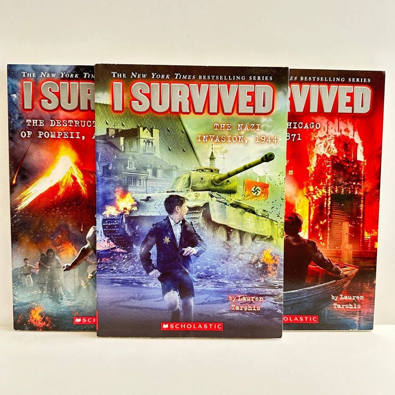 I Survived book bundle, 5 books