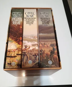 The Civil War: a Narrative - 3 Volume Box Set