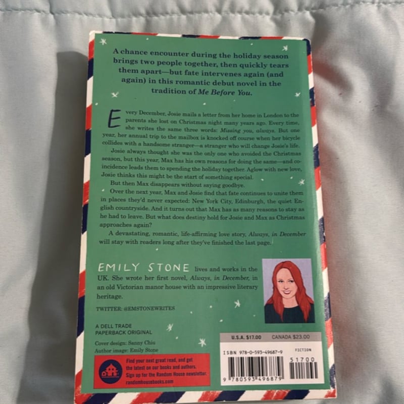 Always, in December by Emily Stone, Paperback | Pangobooks