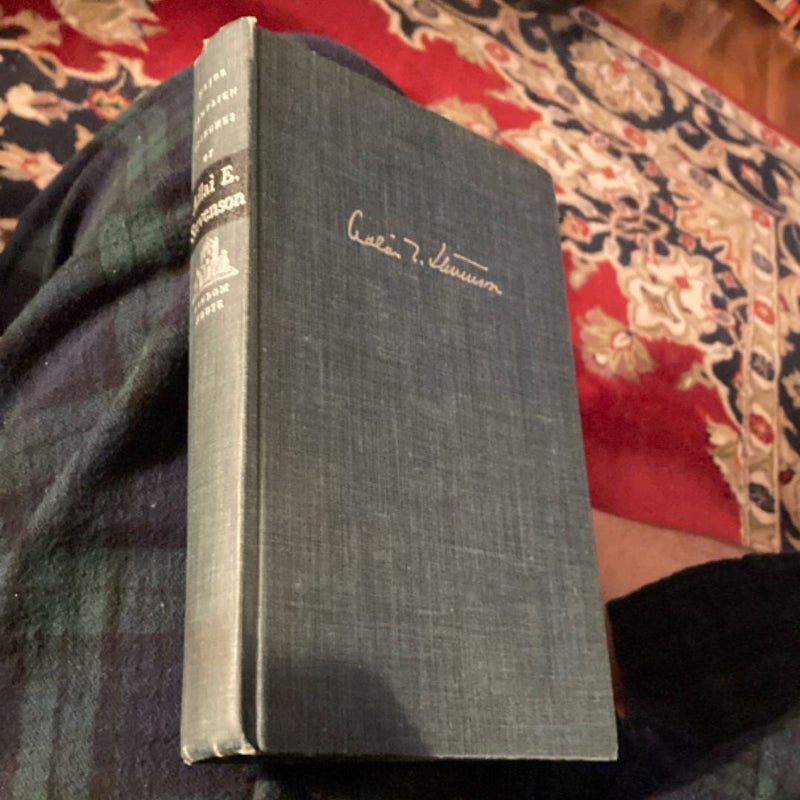 Major Campaign Speeches of Adlai E. Stevenson