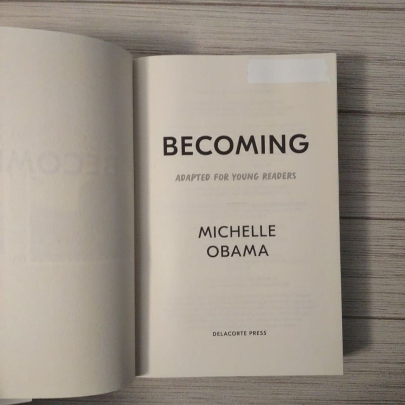 Becoming: Adapted for Young Readers