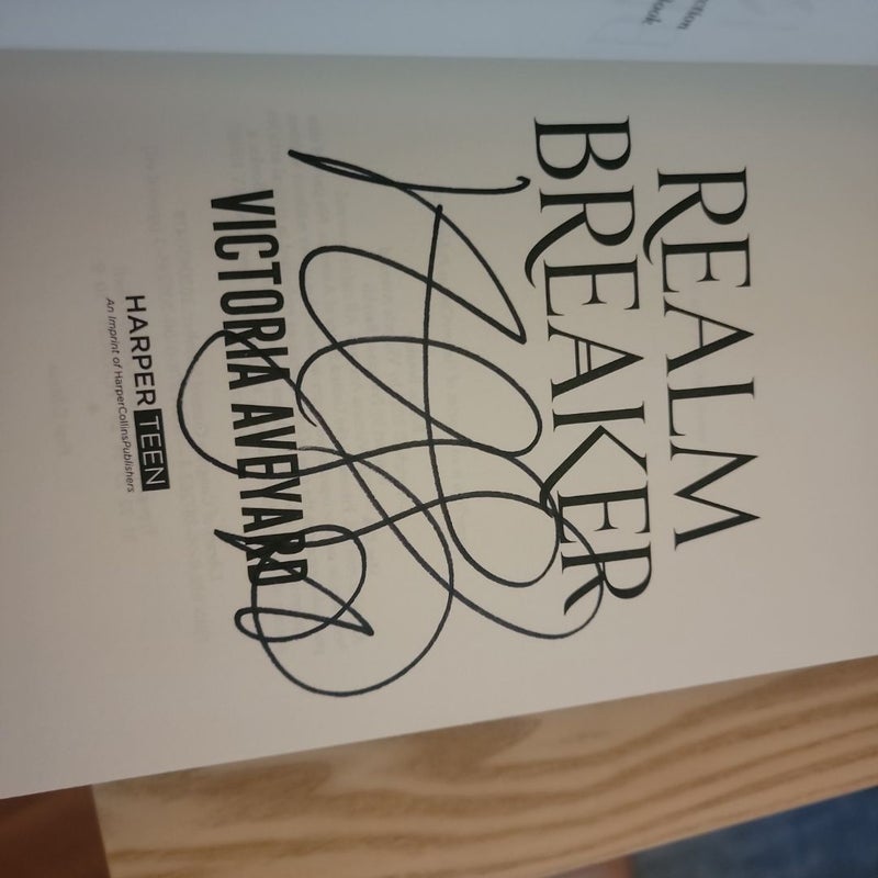 Realm Breaker *Signed *