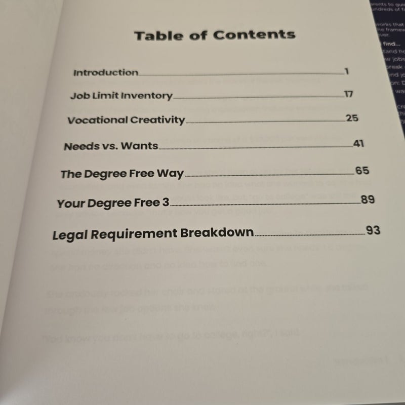 The Degree Free Way
