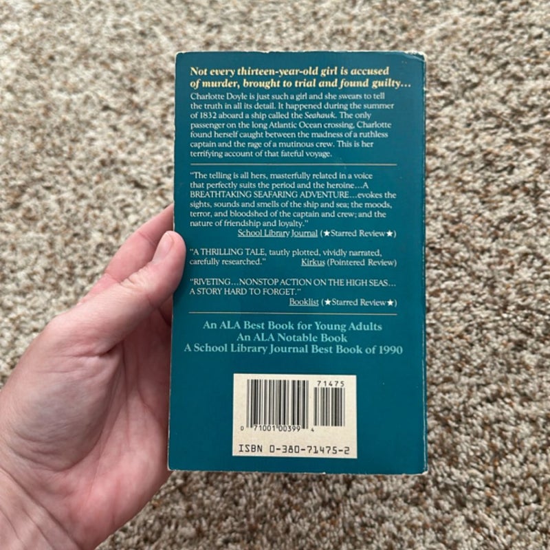 The True Confessions of Charlotte Doyle Book