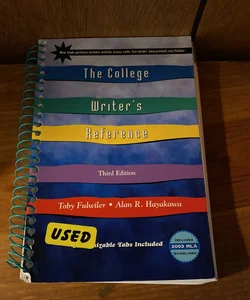 College Writers Reference Updated MLA 2003