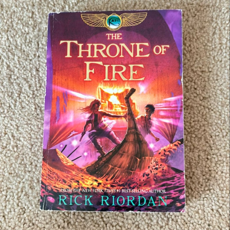 Kane Chronicles, the, Book Two the Throne of Fire