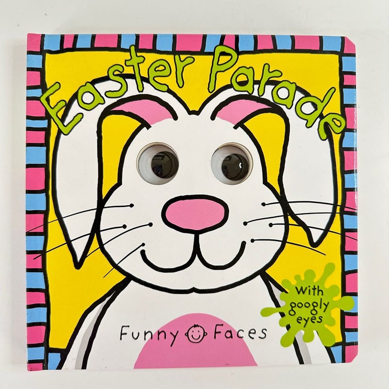 Priddy Book Easter Parade with Googly Eyes-Funny Faces Spring