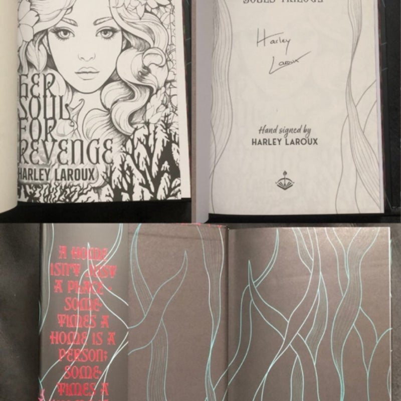 Souls Trilogy by Harley Laroux - Signed Fabled Edition