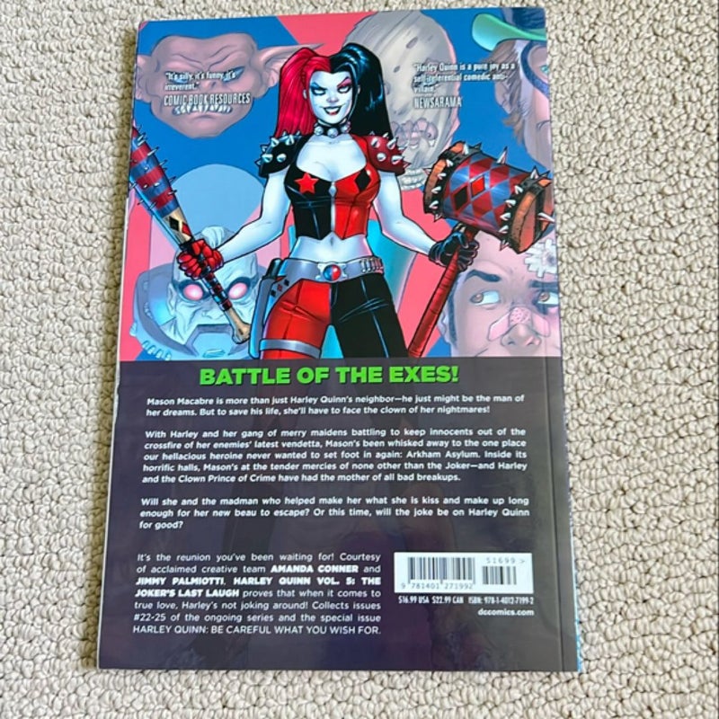 Harley Quinn Vol. 5: the Joker's Last Laugh