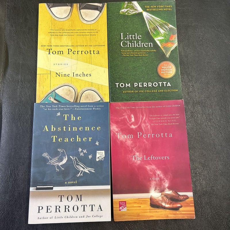 Tom Perrotta 4 Paperback Bundle 