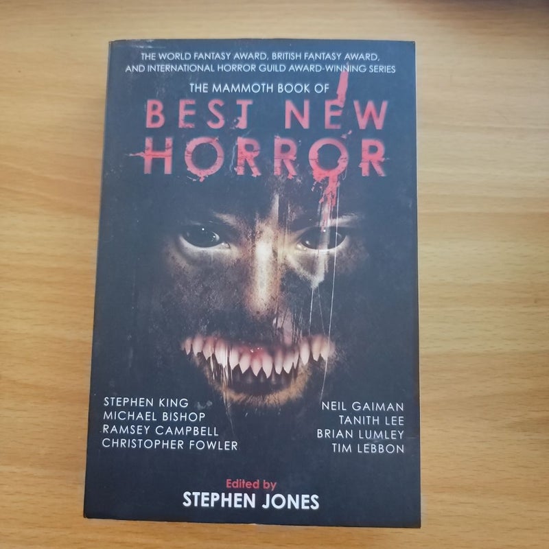The Mammoth Book of Best New Horror 20